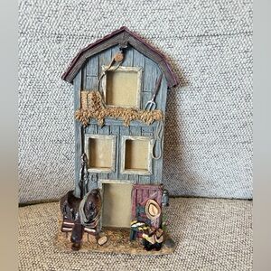 Rustic Western Barn Multi-Photo Frame